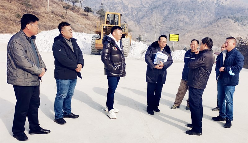 開元集團董事長許明月考察中科礦業(yè)項目進展